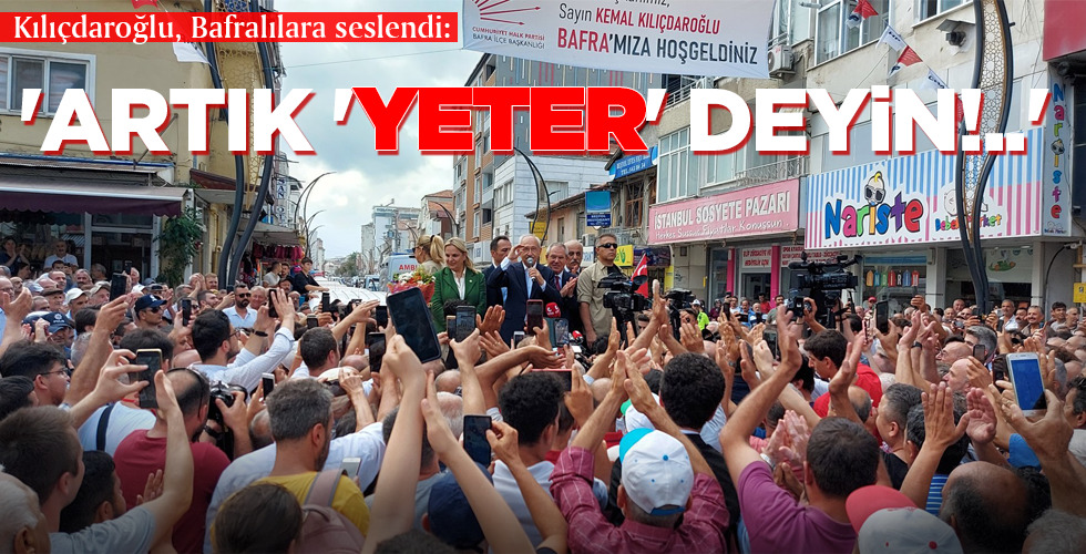 ‘ARTIK ‘YETER’ DEYİN!..’