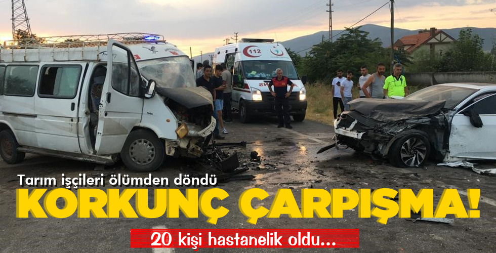 KORKUNÇ ÇARPIŞMA!