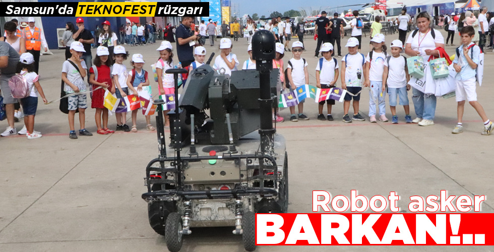 Robot asker BARKAN!..