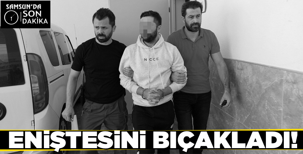 ENİŞTESİNİ BIÇAKLADI!