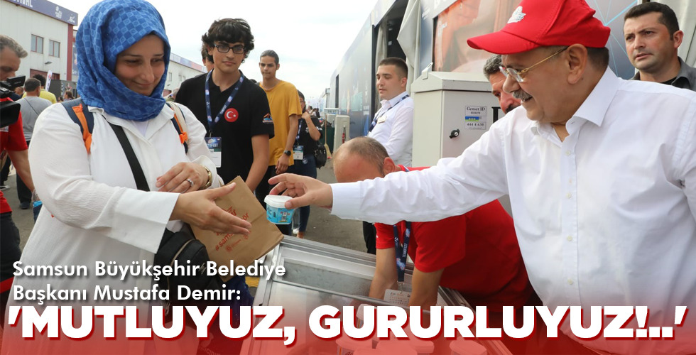MUTLUYUZ, GURURLUYUZ!..’
