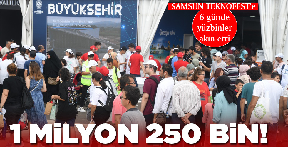 1 MİLYON 250 BİN!