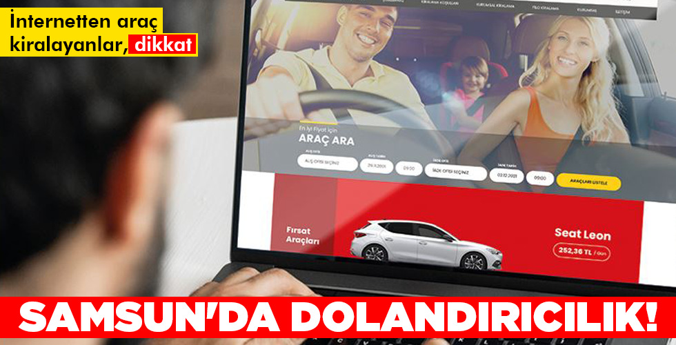 SAMSUN’DA DOLANDIRICILIK!