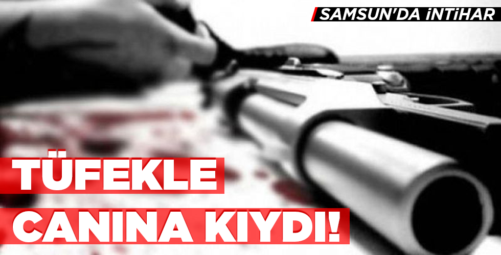 TÜFEKLE CANINA KIYDI!