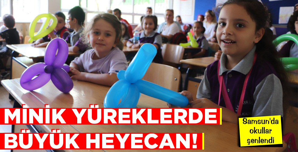MİNİK YÜREKLERDE BÜYÜK HEYECAN!
