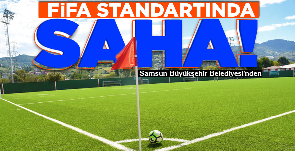 FİFA STANDARTINDA SAHA!