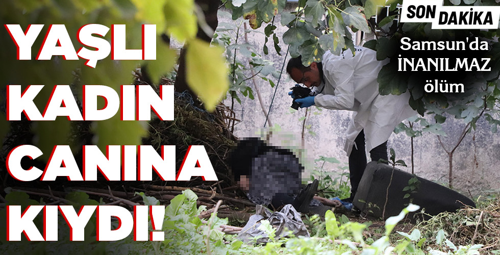 YAŞLI KADIN   CANINA KIYDI!