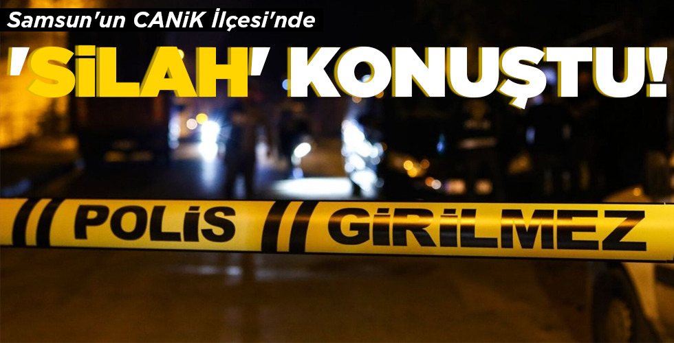 Samsun’da silahlı saldırı