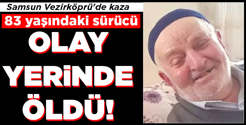OLAY YERİNDE ÖLDÜ!