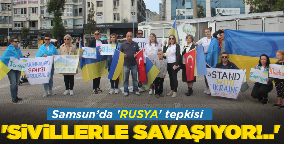 ‘SİVİLLERLE SAVAŞIYOR!..’