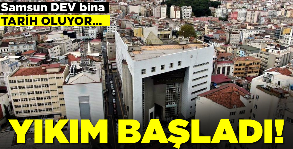 YIKIM BAŞLADI!