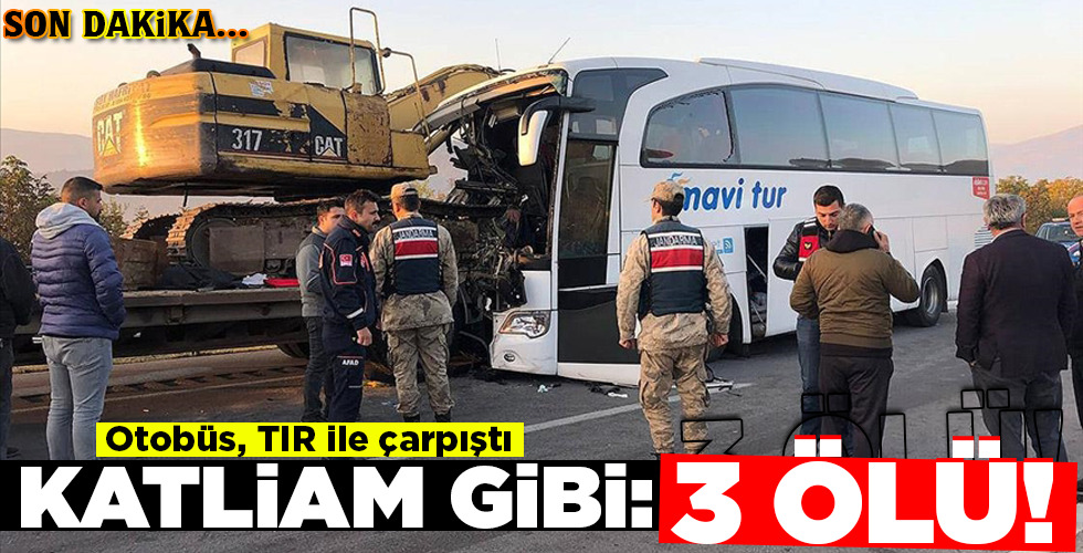 KATLİAM GİBİ: 3 ÖLÜ!