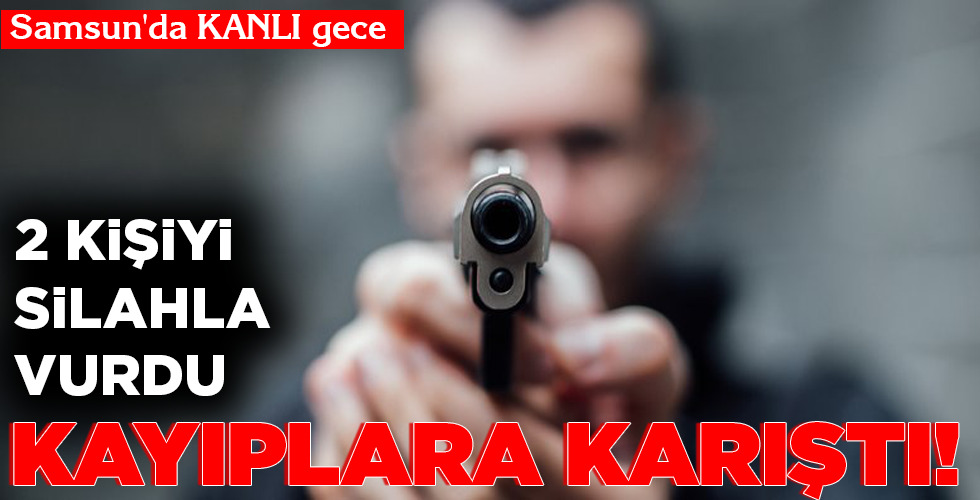 Samsun’da silahlı saldırı