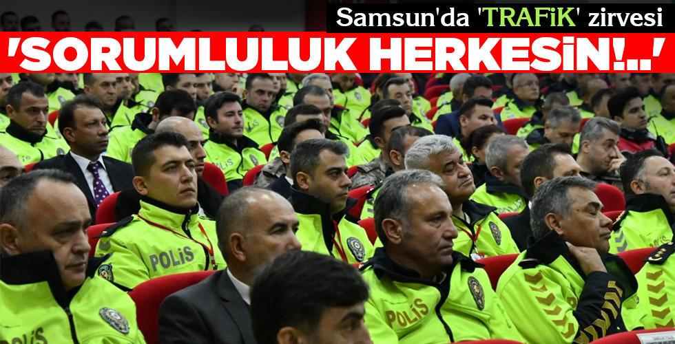 Samsun’da ‘TRAFİK’ zirvesi