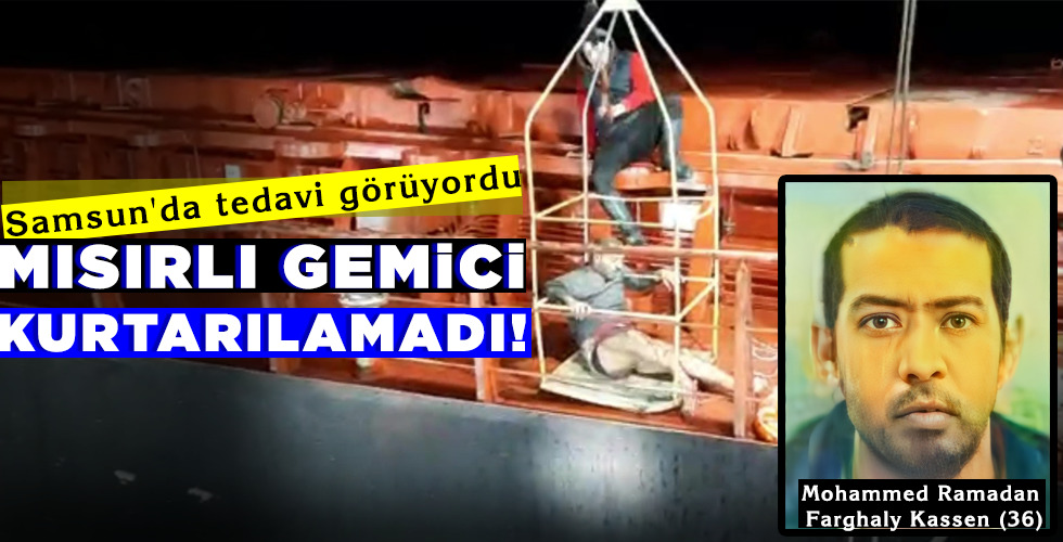 MISIRLI GEMİCİ KURTARILAMADI!