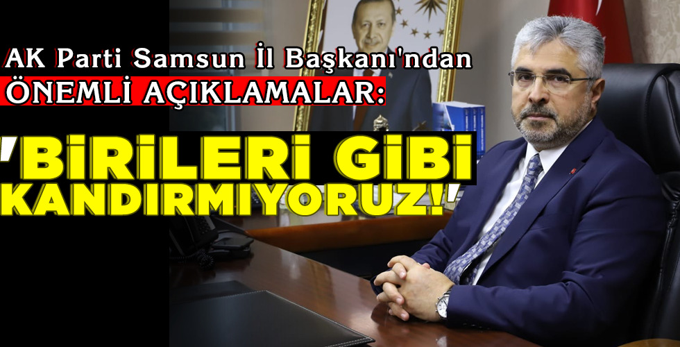‘BİRİLERİ GİBİ KANDIRMIYORUZ!..’
