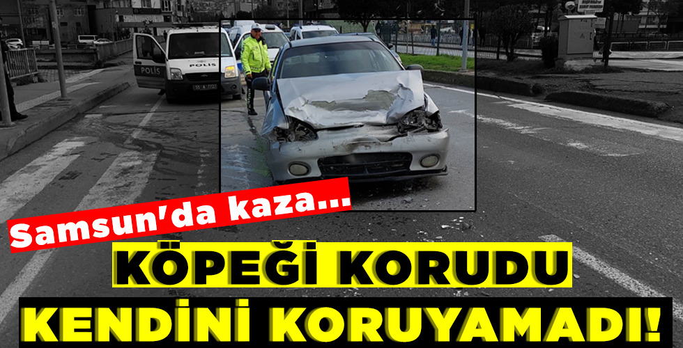 KÖPEĞİ KORUDU KENDİNİ KORUYAMADI!