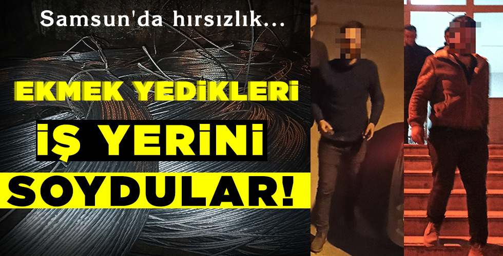 İŞ YERİNİ SOYDULAR!
