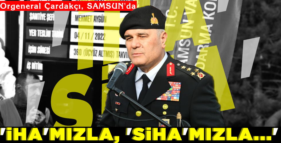 ‘İHA’MIZLA, SİHA’MIZLA…’