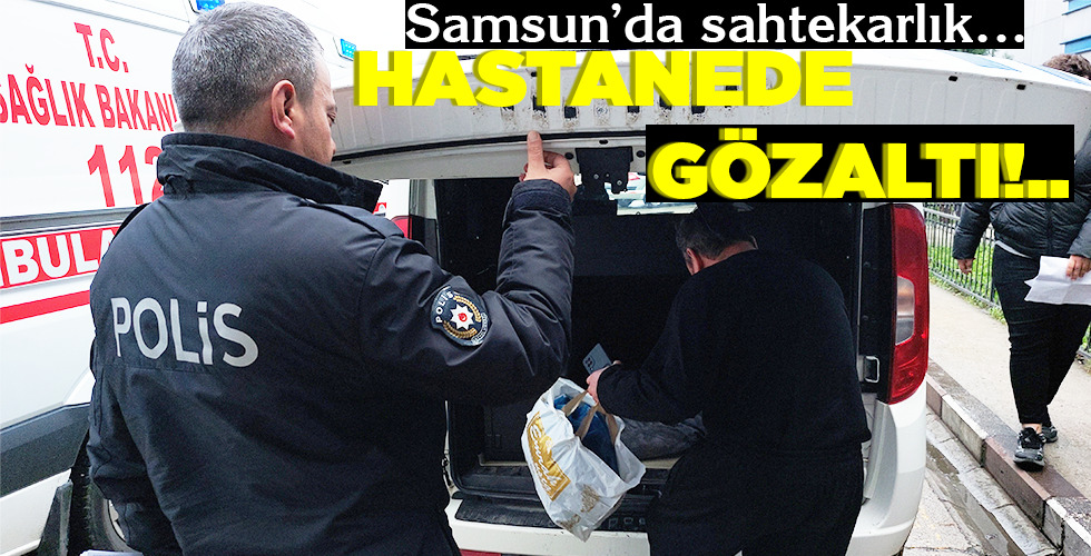 HASTANEDE GÖZALTI!..