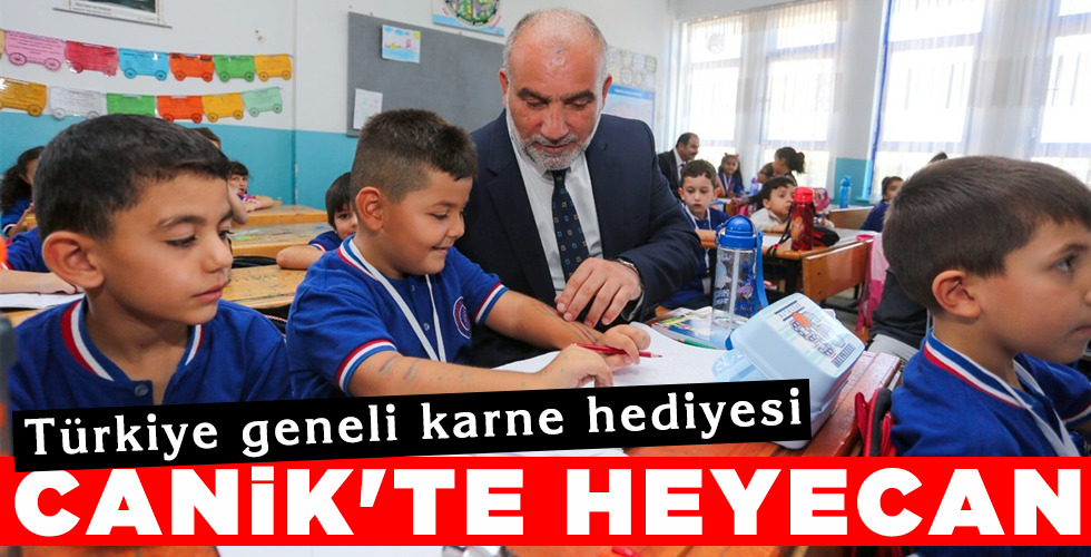 CANİK'TE HEYECAN