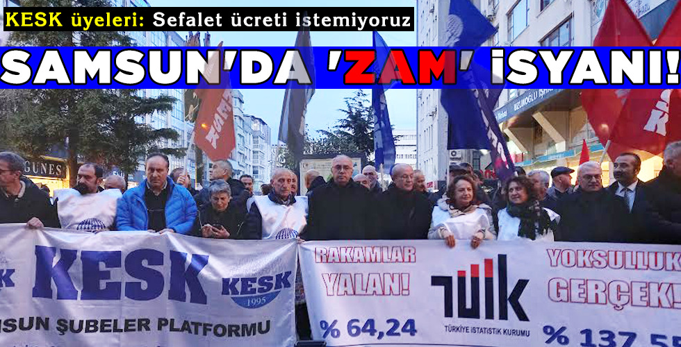 SAMSUN’DA ‘ZAM’ İSYANI!