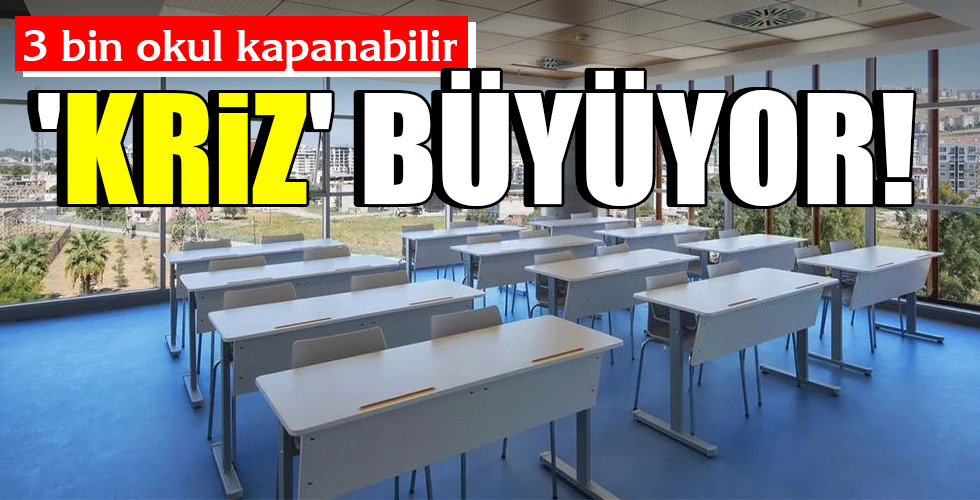 ‘KRİZ’ BÜYÜYOR!