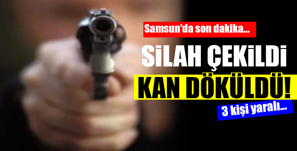 SİLAH ÇEKİLDİ KAN DÖKÜLDÜ!