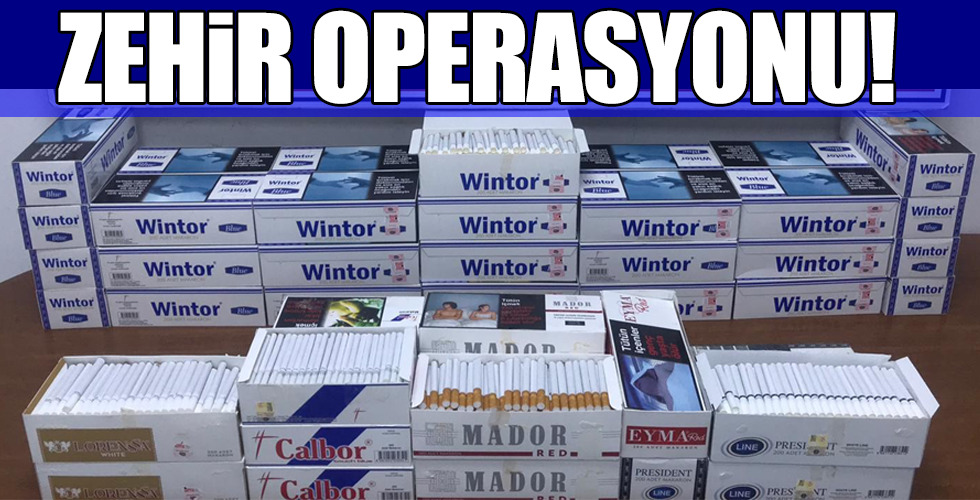 ZEHİR OPERASYONU!