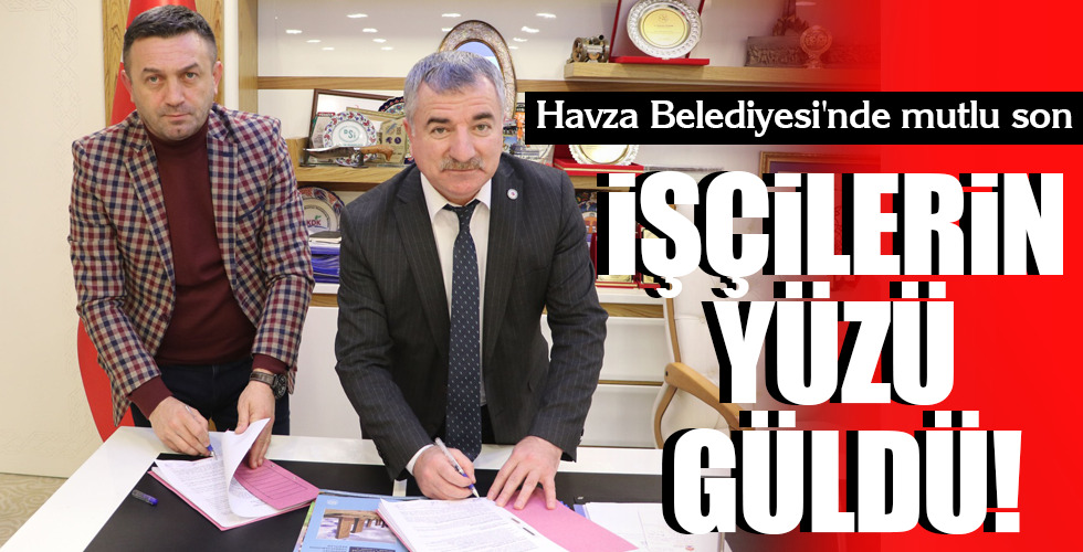 İŞÇİLERİN YÜZÜ GÜLDÜ!