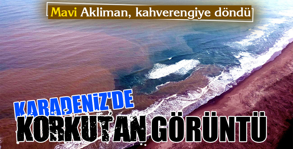 KARADENİZ’DE KORKUTAN GÖRÜNTÜ