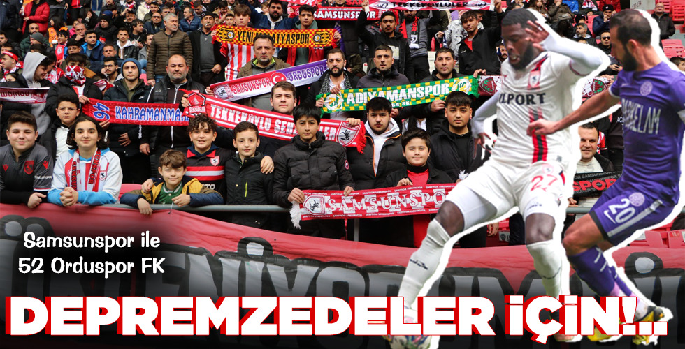 DEPREMZEDELER İÇİN!..