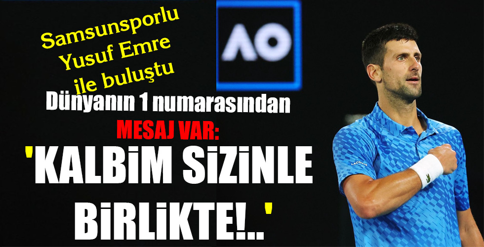 ‘KALBİM SİZİNLE BİRLİKTE!..’