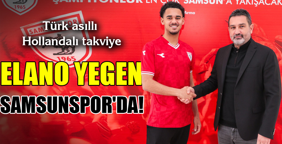 ELANO YEGEN SAMSUNSPOR’DA!