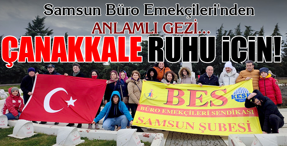 ÇANAKKALE RUHU İÇİN!