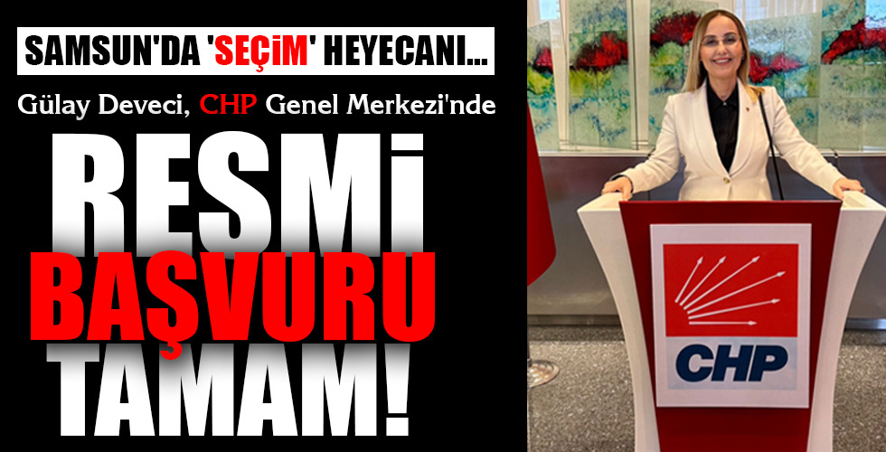 RESMİ BAŞVURU TAMAM!