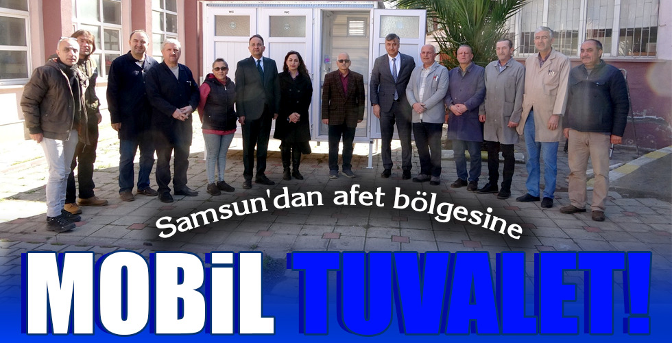 MOBİL TUVALET!
