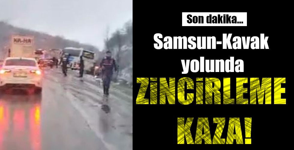 ZİNCİRLEME KAZA!