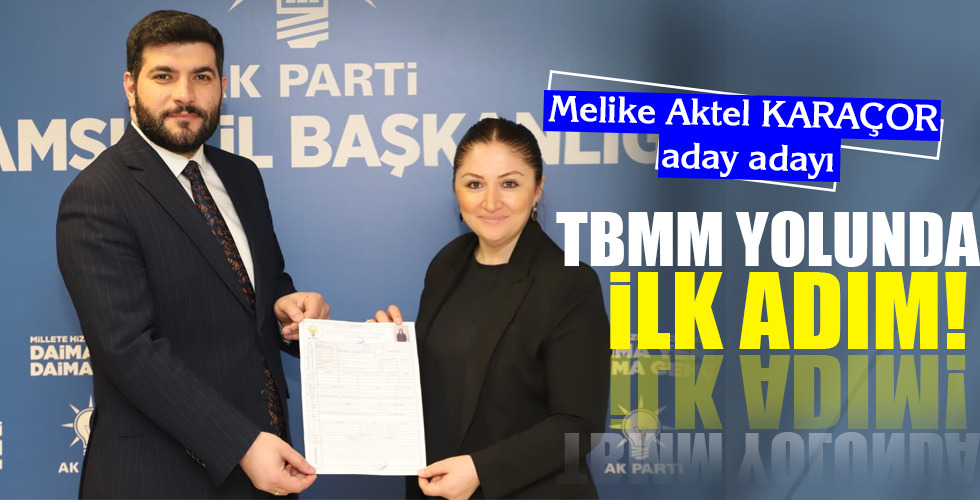 TBMM YOLUNDA İLK ADIM!