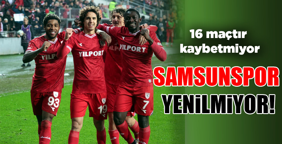 SAMSUNSPOR YENİLMİYOR!