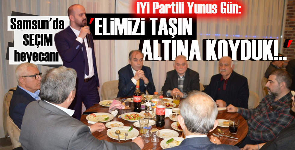 ‘ELİMİZİ TAŞIN ALTINA KOYDUK!..’