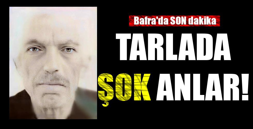 TARLADA ŞOK ANLAR!