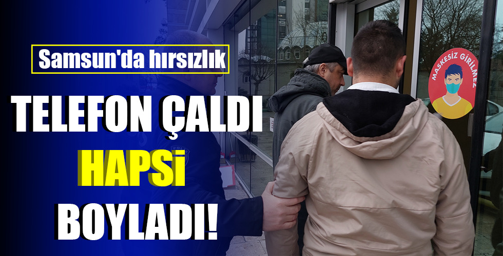 TELEFON ÇALDI HAPSİ BOYLADI!