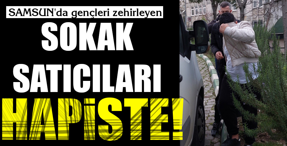 SOKAK SATICILARI HAPİSTE!