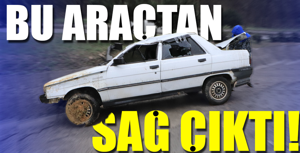BU ARAÇTAN SAĞ ÇIKTI!