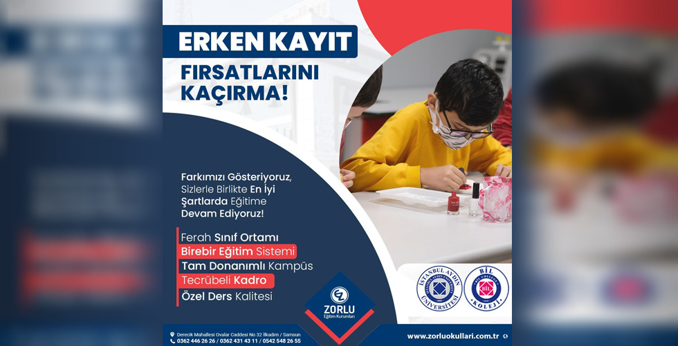 ERKEN KAYIT FIRSATLARINI KAÇIRMA