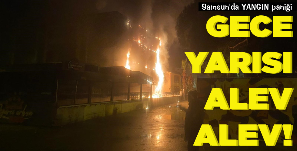 GECE YARISI ALEV ALEV!