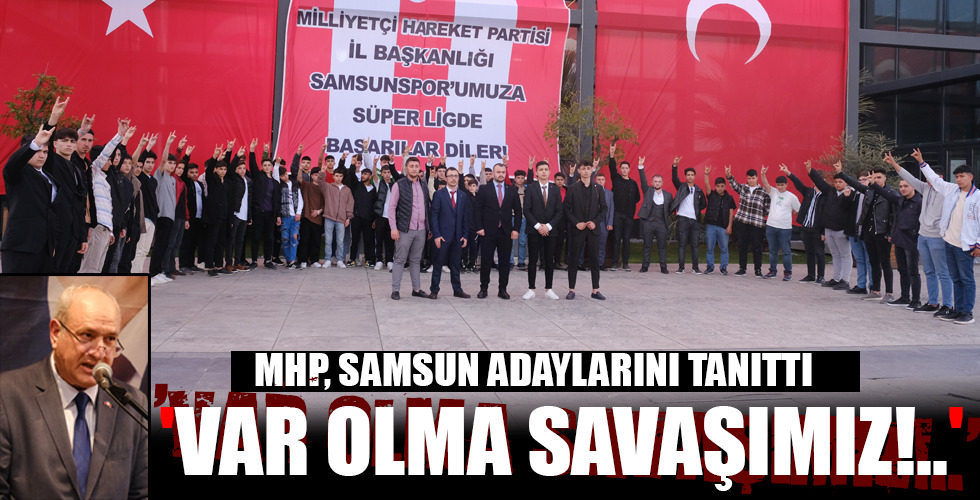 ‘VAR OLMA SAVAŞIMIZ!..’