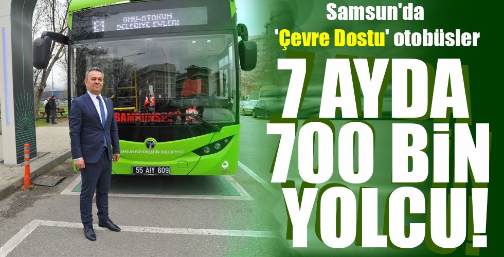 7 AYDA 700 BİN YOLCU!