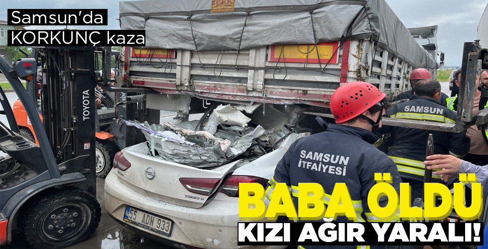 BABA ÖLDÜ KIZI AĞIR YARALI!